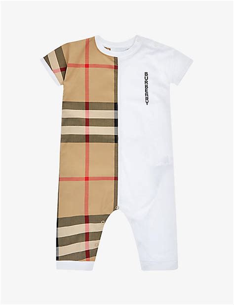 baby burberry dress selfridges|Burberry men's tracksuit.